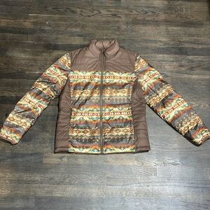 Brand new with tags Pendelton Solstice Canyon Brown puffy jacket.